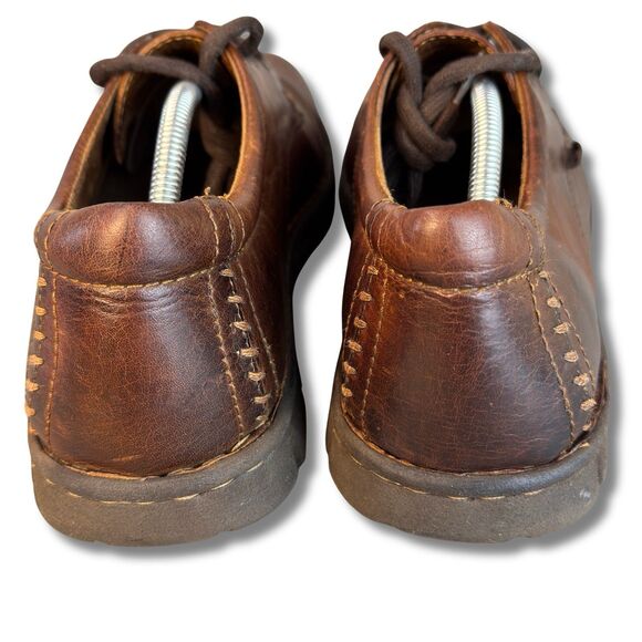 Born Soledad Men\'s Shoes Size 12 M/W WIDE Brown Leather Lace Up Oxfords Casual main image 5